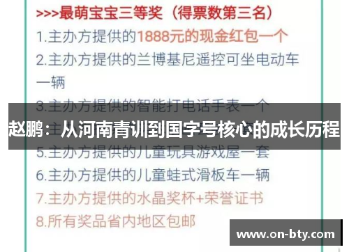 赵鹏：从河南青训到国字号核心的成长历程