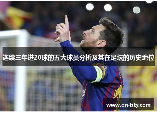 连续三年进20球的五大球员分析及其在足坛的历史地位